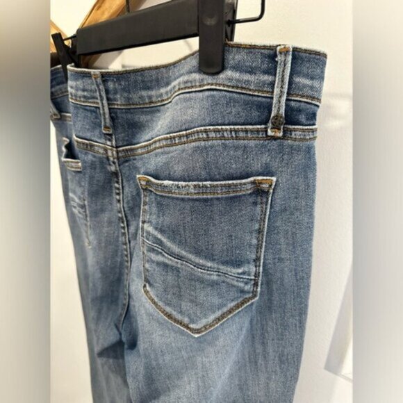 LIKE NEW- DRIFTWOOD COLETTE TASSEL HEM BOHO JEANS - Picture 2 of 9